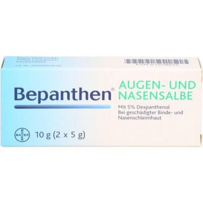 BAYER VITAL GMBH BEPANTHEN Augen- und Nasensalbe 10 g PZN01578675