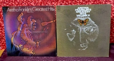 Aretha Franklin “Aretha … Greatest Hits Vol 1 & Vol 2” Harmony 2-LP (Sealed/EX) - Image 1 of 4