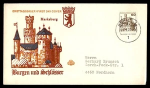 Mayfairstamps Germany FDC 1977 Marksburg Castle First Day Cover aas_33687 - Picture 1 of 2
