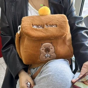 Capybara Umhängetasche Große Kapazität Dual-Use-Rucksack Geburtstags geschenk - Picture 1 of 9