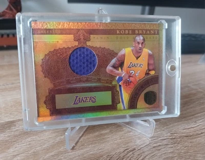 Memorabilia de coronas de oro estándar de oro Panini 2010-11/249 Kobe Bryant Foto 1 de 4