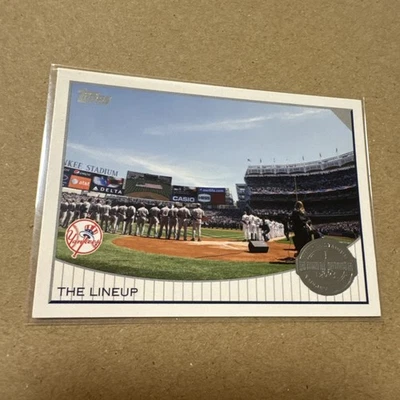 2009 Topps QVC Yankee Stadium Opening Day Box Set Highlights Lineup ODH 6 - Image 1 of 2