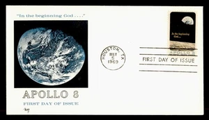 DR WHO 1969 FDC SPACE APOLLO 8 MARG CACHET M36500 - Picture 1 of 2
