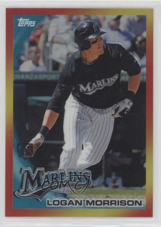 2010 Topps Redemption Red Hot Rookie Logan Morrison #RHR-6 RC - Image 1 of 2