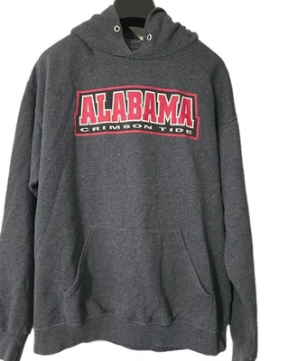 Alabama Crimson Tide Gray Hoodie Adult Large The Victory  - Image 1 of 4