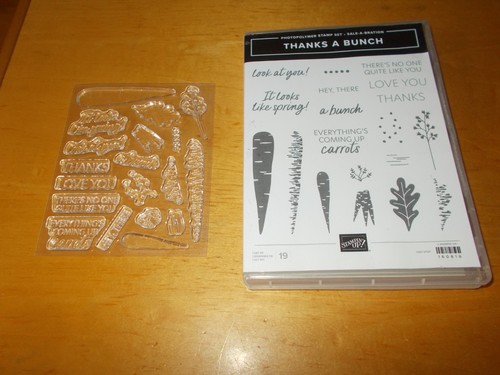 Stampin'Up! THANKS A BUNCH photopolymer stamp set NEW | eBay
