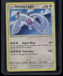 Shining Lugia Holo SM82 - 2017 Shining Legends Black Star Promo Pokemon Card NM5 - Picture 1 of 2