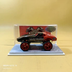 Hot Wheels '75 CORVETTE Custom HARLEY DAVIDSON (WANGSTAR CUSTOM) REAL RIDERS - Picture 1 of 17