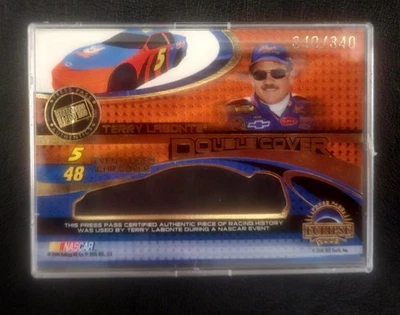 2005 Press Pass Eclipse Double Cover TERRY LABONTE,  JIMMIE JOHNSON 340/340  DC8 - Image 1 of 2