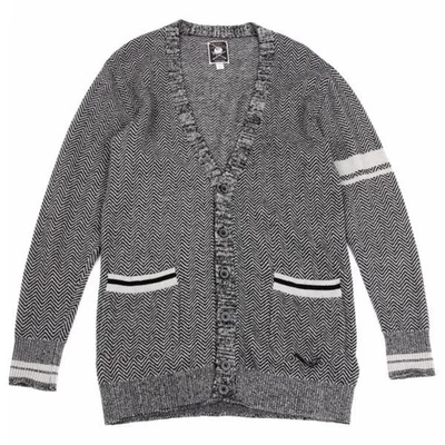 DIESEL Switching Herringbone Knit Cardigan Size S(K-159699) - Image 1 of 4