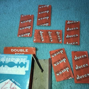 Hojas de afeitar de doble filo 80-Durex ESTANTE 8 - Imagen 1 de 5