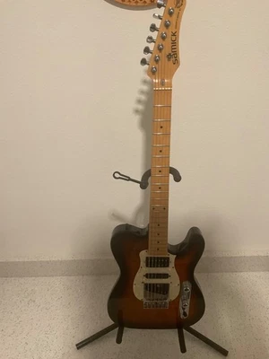 Samick Valley Arts Ray Benson Custom Pro con estuche rígido llama ámbar 1995 Foto 1 de 4