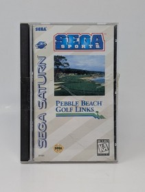 Sega Sports Pebble Beach Golf Links (Sega Saturn, 1995) - CIB Complete