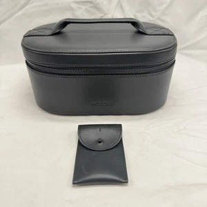Monos Luggage Metro Kosmetik Kulturbeutel Tasche | Veganes Leder | Schwarz - Bild 1 von 8