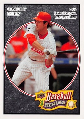 2008 UPPER DECK HEROES (#135) - BLACK PARALLEL - CHASE UTLEY - Image 1 of 2