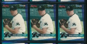 lot (3) 1995 Choice Getty Jason Johnson New Haven Ravens (BO70) SWSW6