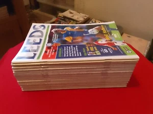 Leeds United x 23 1997/1998 Home Programmes All Listed - Picture 1 of 1