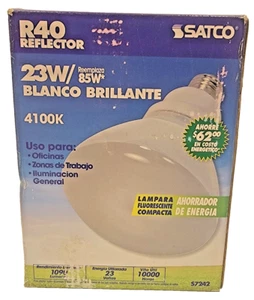 Satco S7242 R40 Reflector Bulb 23W (85W Equivalent) **PRICE DROP** - Picture 1 of 5