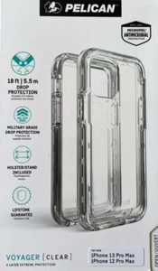 NEW Pelican Voyager Case for the Apple iPhone 13 Pro Max - Clear - Picture 1 of 5