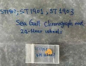 24 hour wheel for Sea Gull ST1901, ST1902, ST1903 chronograph - Imagen 1 de 1