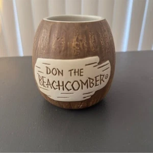 Don the Beachcomber Coconut 2024 Tiki Mug Tropical Bar Cup Polynesian Classic - Picture 1 of 10