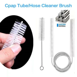 CPAP Tube Cleaning Brush Stainless Steel Cleaner Fits 22mm 15mm Dia Mask Tube AU - Picture 1 of 11