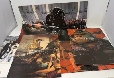 Vintage Star Wars Posters Darth Vader, Han Solo, Ewoks, 80s and 90s - Image 1 of 4