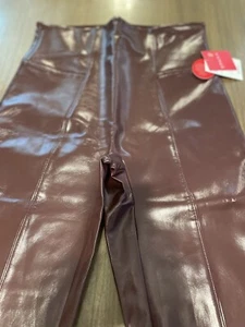 Leggings Spanx Imitación Charol Mujer Talla Mediana Rubí 20401R Nuevos - Imagen 1 de 11
