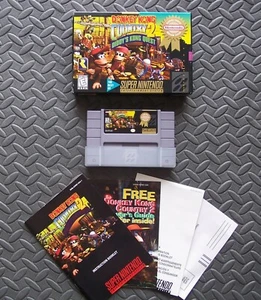 Donkey Kong Country 2: Diddy's Kong Quest SNES Juego con caja Jugadores a elección - Imagen 1 de 10