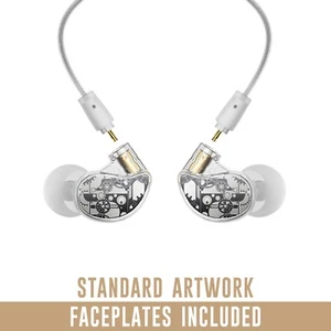 MEE audio M6 PRO 2da Generación + Paquete de Placas Faciales para Arte Engranajes (Transparente) - Imagen 1 de 3