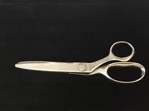Vintage WISS CC7 Pinking Shears Zig Zag Scissors Made in USA 7.5" Chrome - Picture 1 of 7