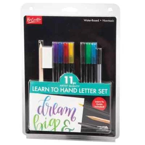 Leisure Arts 11-teiliges Brief-Set Hand lernen - Bild 1 von 3