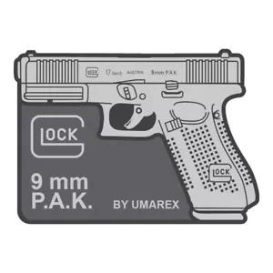 Glock Rubberpatch Glock 17 GEN5, SSW Merchandising - Bild 1 von 1