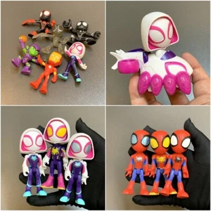 Lote Marvel Spidey And His Amazing Friends Ghost Spider Rhino Doc Ock Figuras Juguete - Imagen 1 de 21