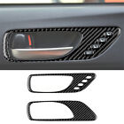 2Pcs Carbon Fiber Door Handle Sticker Trim For Lexus Rc300 350 200T