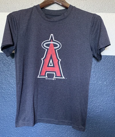 Team Athletics Kids M California Angels Dark Blue Short Sleeve 10 / 12 Cover