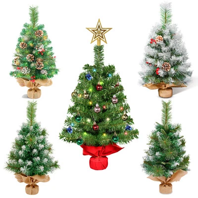 Mini Weihnachtsbaum 60cm Künstlicher Tisch Tannenbaum Klein Christbaum Deko - Bild 1 von 4