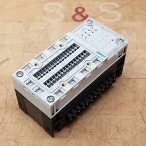 Festo CPX-AB-8-KL Connection Block, Spring Terminal, 195708 - USED - Picture 1 of 5