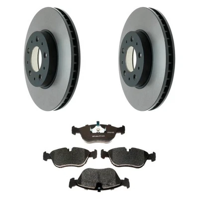 For Volvo 850 94-97 Raybestos R-Line Plain Front Brake Kit w Semi-Metallic Pads Foto 1 de 4