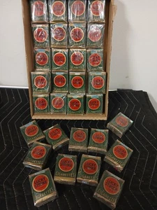 1930s LUCKY STRIKE ORIGINAL CIGARETTE PAKs WW2 RESTRUCTURED EMPTY PROP 1 EACH - Picture 1 of 9