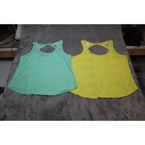 Bobbie Brooks Womens Shirts 2X Lightweight Casual Athletic Tanks Set Of 2 - Picture 1 of 21