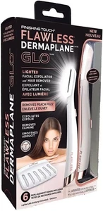 Finishing Touch Flawless Dermaplane Glo Lighted Facial Exfoliator & Hair Remover - Picture 1 of 9