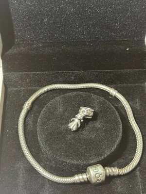 Pandora Moments My Little Girl Dangle Charm/Bead Silver 925 ALE 790860 - Image 1 of 2