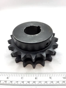 MARTIN D60B17H, DOUBLE ROLLER SPROCKET, B-HUB, 17 TEETH 1-3/8" BORE, 0440G - Picture 1 of 3