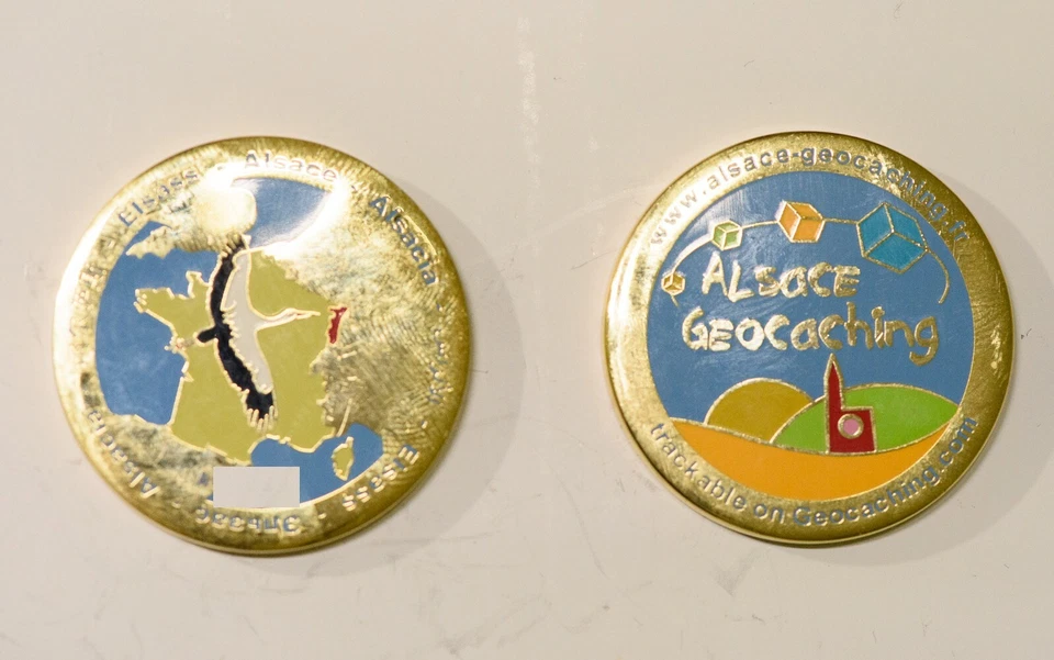 GEOCOIN ALSACE GEOCACHING 2009 - Imagen 1 de 1