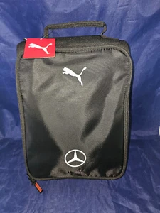 Puma Mercedes Limited Edition Shoe Bag Black 14 x 10 Inches New NWT divider - Picture 1 of 14
