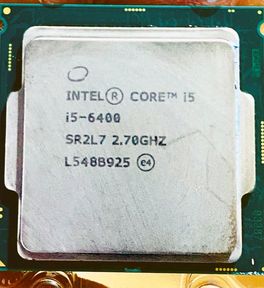 Intel® Core i5-6400 2.70GHz Quad-Core (SR2L7) Processor Tested Working - Image 1 of 1