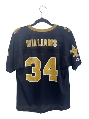 Чемпионская винтажная футболка New Orleans Saints Рики Уильямса молодежный размер XL 18-20 - Изображение 1 из 4
