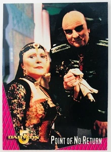 1996 Babylon 5 TV Show Trading Card by Fleer Skybox #26 Point of No Return - Picture 1 of 4