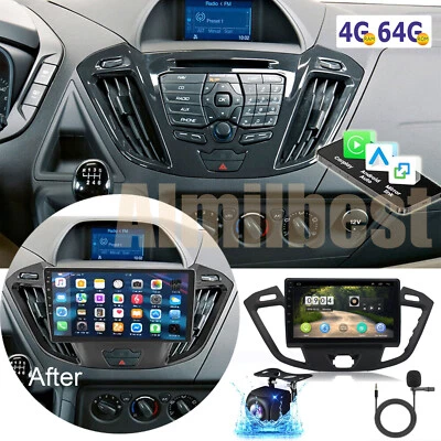 9" Autoradio Für Ford Transit Custom 2013-2018 RDS GPS NAVI CarPlay Android 13.0 - Bild 1 von 4